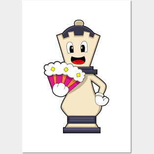 Chess piece Queen at Chess Posters and Art